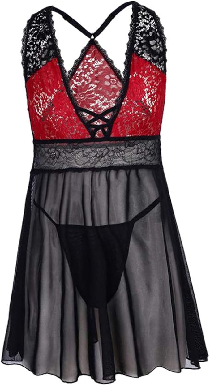 Baoblaze Damen Dessous Reizvolle Unterwäsche Set - große größen ...